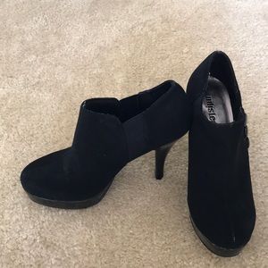 Unlisted black heels